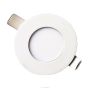 ΦΩΤΙΣΤΙΚΟ ΧΩΝΕΥΤΟ LED SLIM Φ85 3W 6500K ΛΕΥΚΟ PLUS 145-68600
