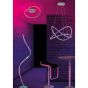 Φωτιστικό Κρεμαστό Ασημί D50xH150cm Led SMD 26w 3000lm Trio Lighting RL Rubin R32021105