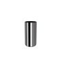 Ποτηροθήκη Μεταλλική W60xD60xH120mm Gun Metal Gloss Verdi Lamda 3012550 