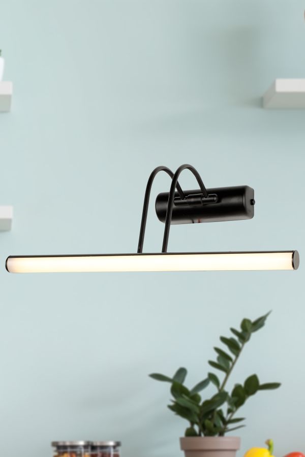 LED CURVE/AP BLACK ΑΠΛΙΚΑ 6W ΑΠΛΙΚΑ Heronia 01-0399