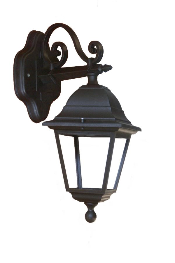 Απλίκα επιτοίχια LP-511AK BLACK Heronia 07-1309