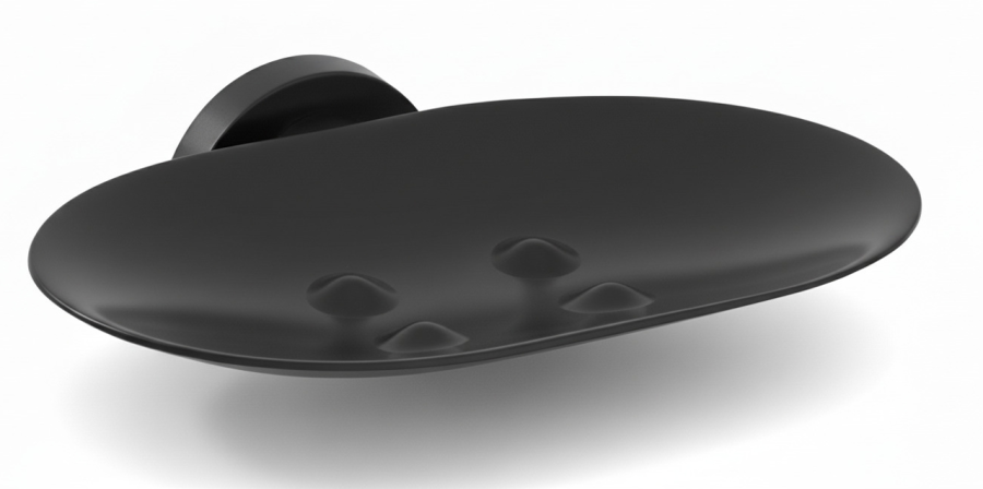 Μεταλλική Σαπουνοθήκη Μαύρο Bronze Art Loft-500 1550-MM-M