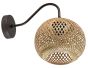 Απλίκα Μονόφωτη W35xL20xH25cm 1xE27 Καπέλο Ψάθινο (Μπαμπού) WLA BS-8 ARlight 0306256