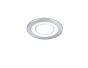 Σποτ Χωνευτό Στρογγυλό Χρωμέ 8xH3cm Led 5w 3000K 450lm Trio Lighting Core 652510106