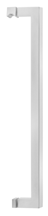 Λαβή Γυάλινης Πόρτας 40cm Χρώμιο Bronze Art Universal 46PA-10-P40