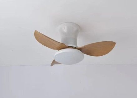 SE LED F65 ADAM WHITE-LIGHT BROWN FAN 25W SMART WITH CONTROL 65x65x20cm 3000k-6500k 85-265V 2 Y HOMELIGHTING 77-50627