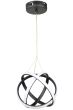ATOMIC-25 BLACK LED 42W ΦΩΤΙΣΤΙΚΟ LED ΚΡΕΜΑΣΤΟ Heronia 01-0404