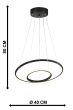 CRONOS/2- 60/40 LED BLACK Heronia 01-0444