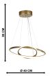 CRONOS/2- 60/40 LED GOLD MAT Heronia 01-0445