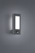 Φωτιστικό Επιτοίχιο IP54 Ανθρακί Motion Sensor Led 3000K 2x4,5w 2x600lm  Trio Lighting Rhine 221669242