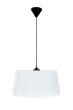 DRUM 1L BL-WHITE Φ35 PENDEL ΚΡΕΜΑΣΤΟ ΠΛΑΣΤΙΚΟ Ε/27 Heronia 35-0079