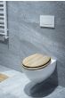 Καπάκι Λεκάνης NATUR από MDF Φυσικό 37x45.7x5.8cm AWD02181702  AWD02181702