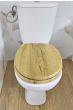 Καπάκι Λεκάνης AMARGURA από MDF Φυσικό 37.6x45.5x5.5cm AWD02181977 AWD02181977