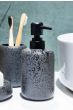 Δοχείο Κρεμοσάπουνου HADES Stoneware Ανθρακί 350ml AWD02191802  AWD02191802
