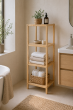 Ραφιέρα Μπάνιου 4 Επιπέδων από Bamboo 34x33x111cm MRShome DF-0048000