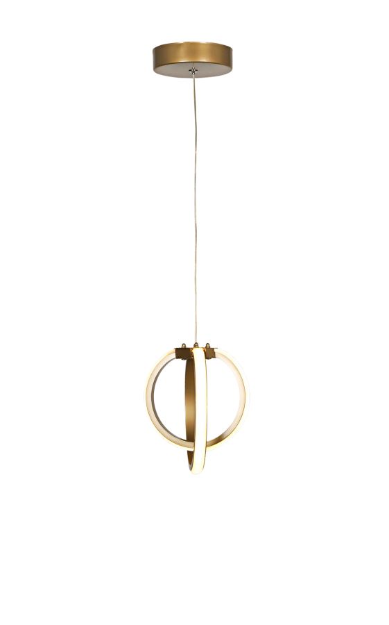VENUS-20 PENDANT LED GOLD 24W ΦΩΤΙΣΤΙΚΟ LED ΚΡΕΜΑΣΤΟ Heronia 01-0410