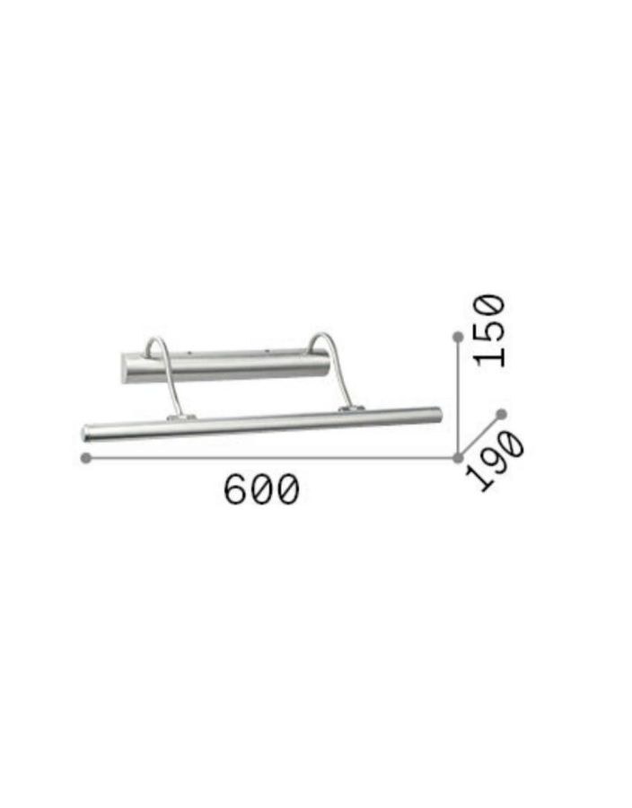 MIRROR-10 AP4 BRUNITO Ideal Lux 017310