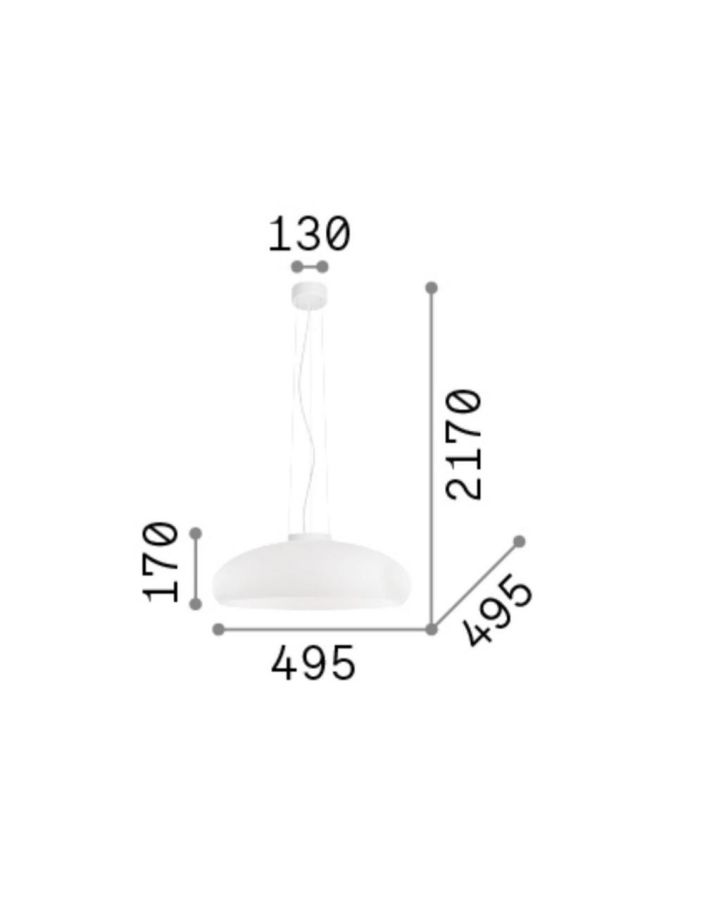 ARIA SP1 Ideal Lux 059679