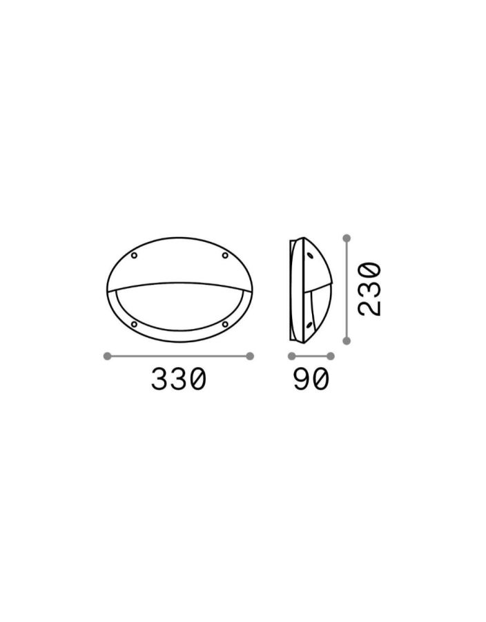 MEDEA-2 AP1 BIANCO Ideal Lux 096735