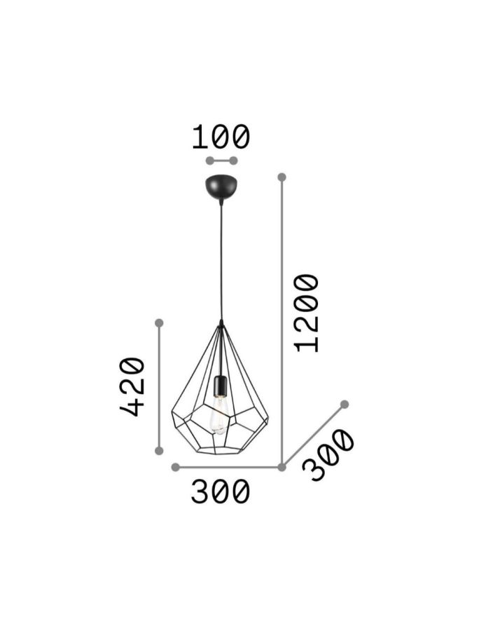 AMPOLLA-3 SP1 Ideal Lux 148175