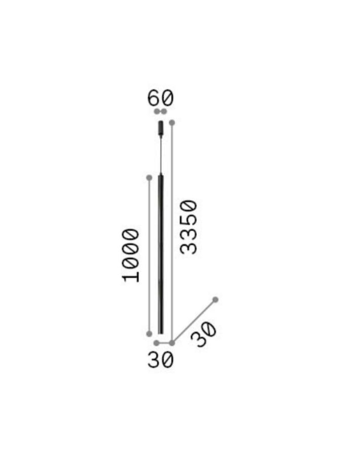 ULTRATHIN SP D100 ROUND ON-OFF CROMO Ideal Lux 164878