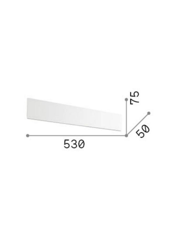 ZIG ZAG AP D53 NERO 3000K Ideal Lux 179322