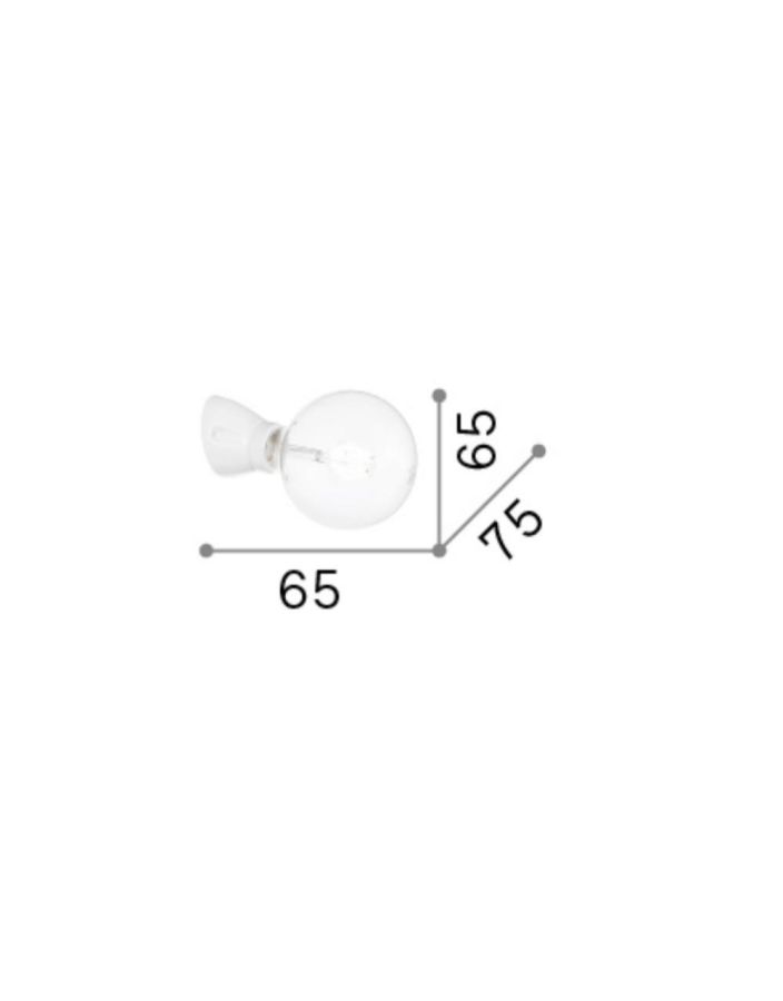 WINERY AP1 BIANCO Ideal Lux 180298