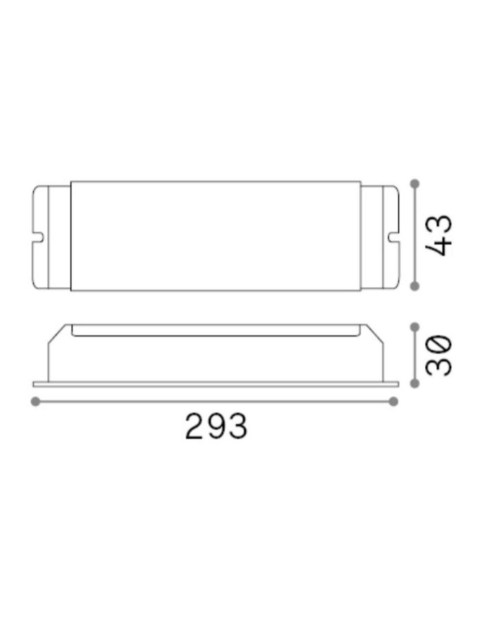STRIP LED DRIVER 1-10V 100W Ideal Lux 244570