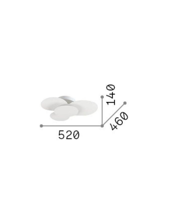 CLOUD PL D52 Ideal Lux 263519