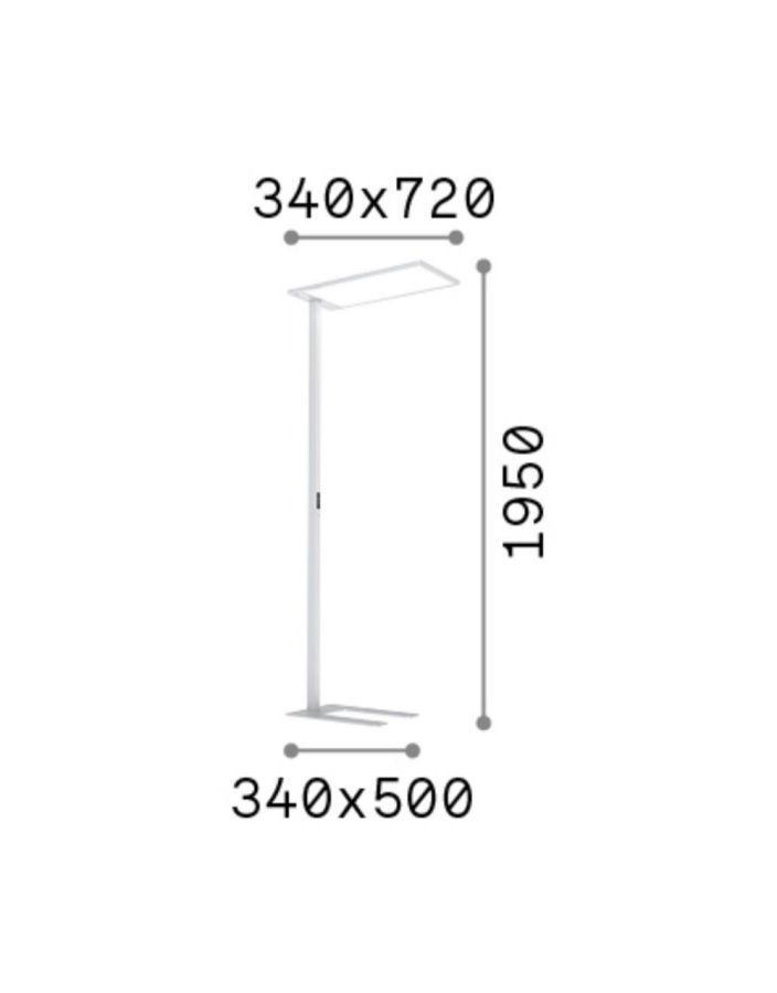 COMFORT-1 PT 3000K BIANCO Ideal Lux 296685
