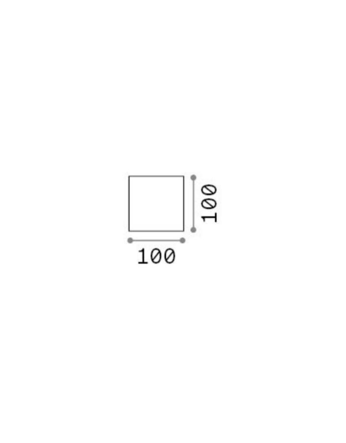 ATOM AP D10 ANTRACITE Ideal Lux 313429