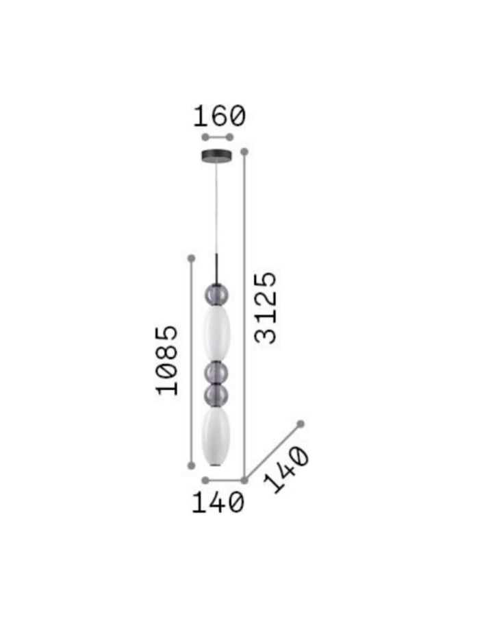 LUMIERE-3 SP Ideal Lux 314174
