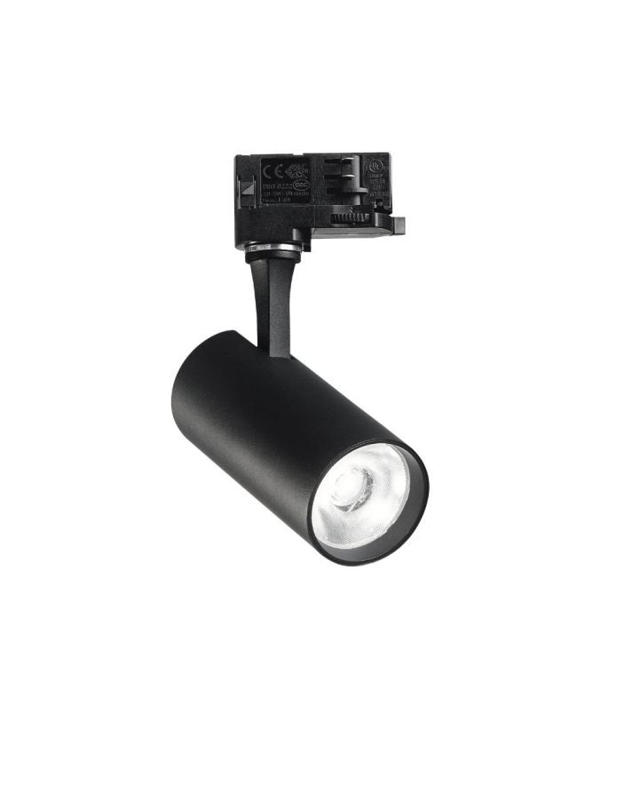 FOX TR 3-PHASE 15W CRI90 4000K ON-OFF BK Ideal Lux 322346