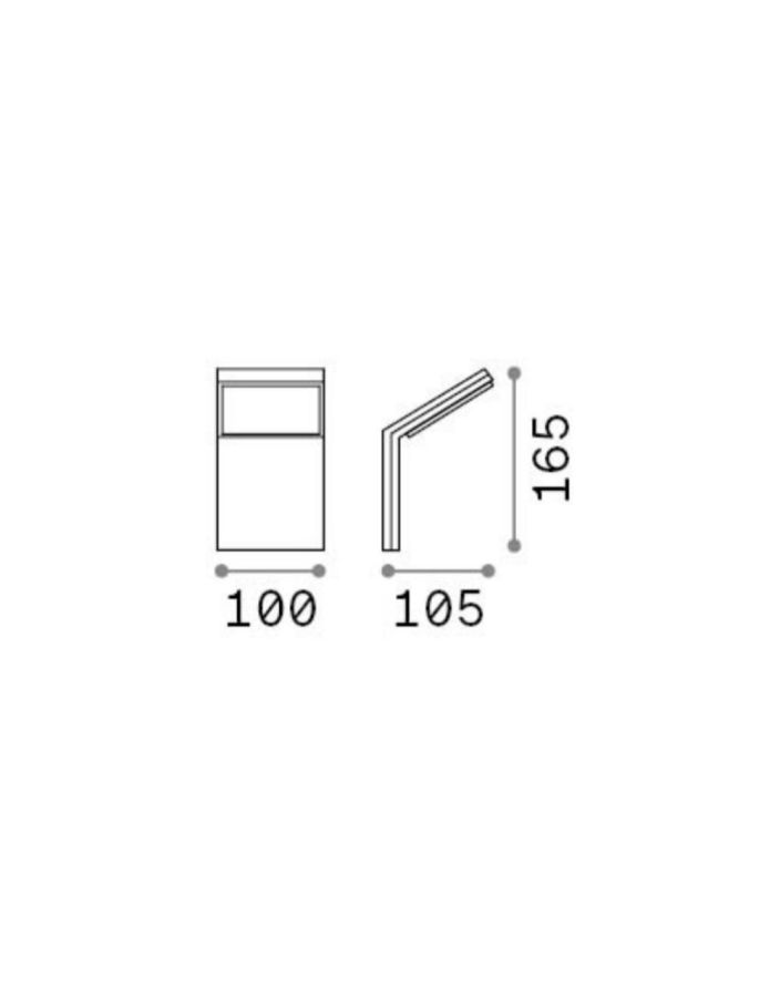 STYLE AP GRIGIO 3000K Ideal Lux 322650