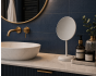 Καθρέπτης Μακιγιάζ με Μεταλλική Βάση 19x7.5x25cm Creme MRShome  DF-0059003