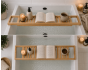 Ραφάκι Μπανιέρας Bamboo 64.5x15cm MRShome DF-0088000