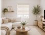 Double Ρόλερ Ρυθμιζόμενης Σκίασης 100x230cm Μπεζ MRShome DRD-BG100230