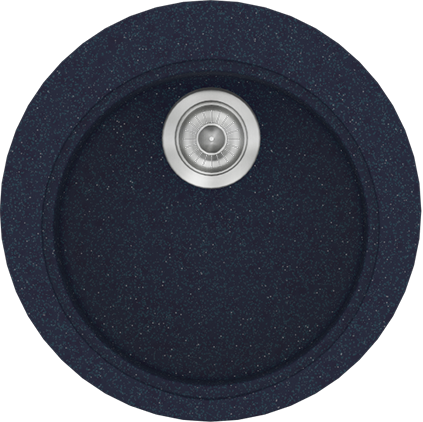 Sanitec Νεροχύτης 316 Classic 48×48 316-18-Granite-Blue