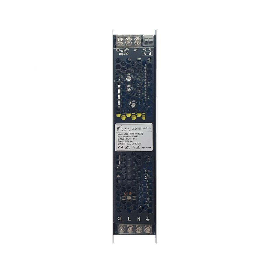 Power supply 48VDC 100W IP20 Triac & 0-10 Dimmable Viokef 00/8079