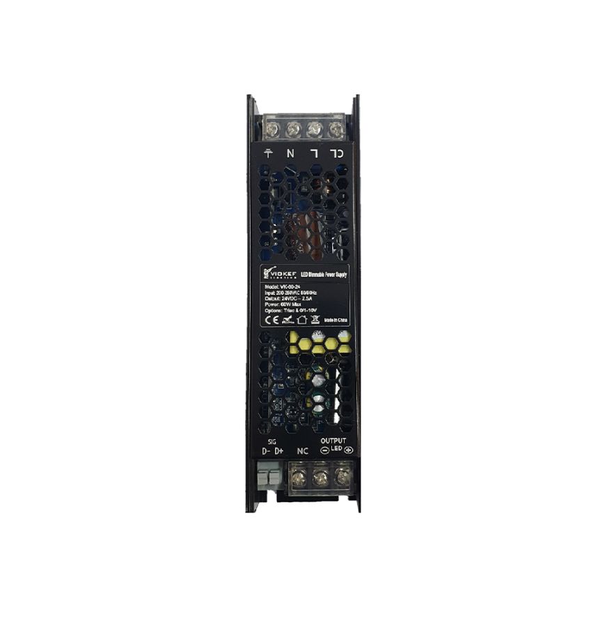 Power supply 24VDC 60W IP20 Triac & 0-10 Dim Viokef 00/8013
