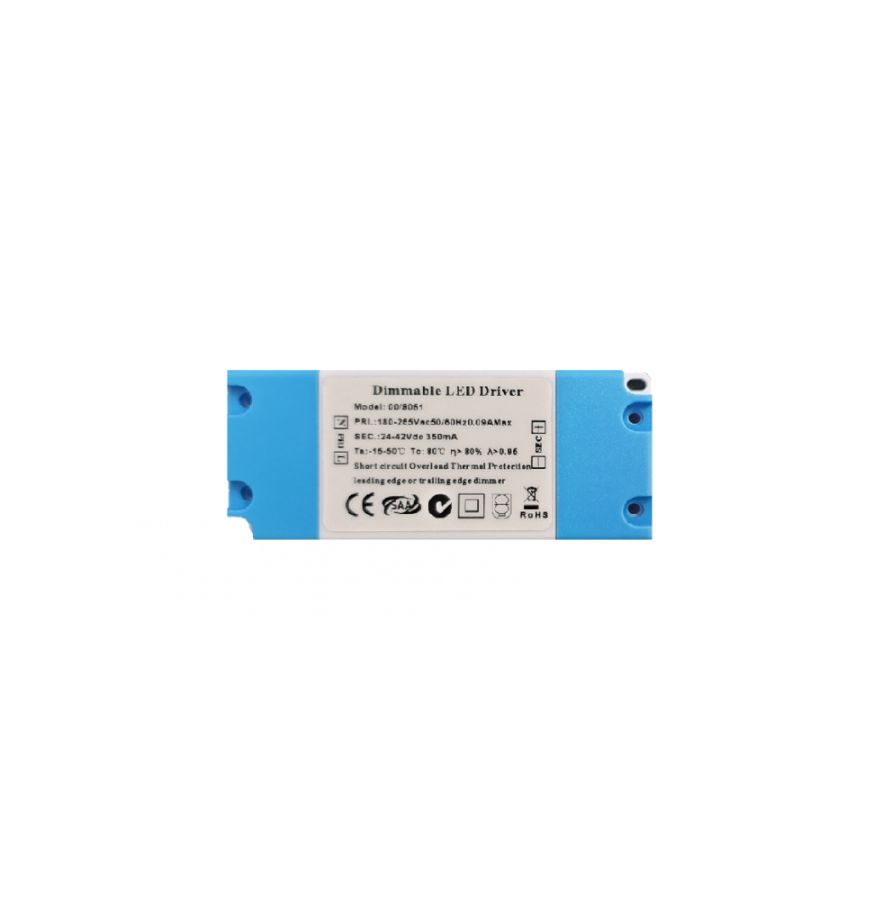 Triac Dim Driver 14W 350 mA IP20 24-48VDC Viokef 00/8051