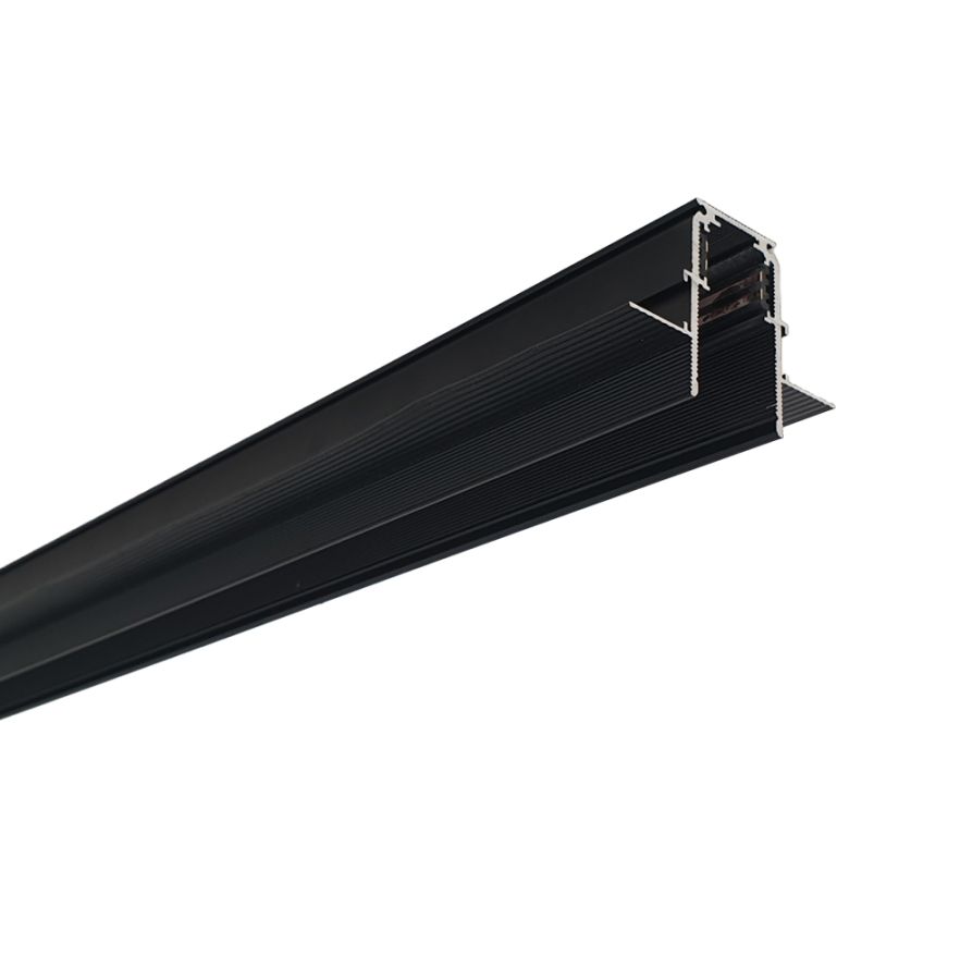 Μαγνητικό Track Rail Χωνευτό Trimless 2 ΜΕΤΡΩΝ με Tάπες και Κάλυμμα Viokef 02/0202-2