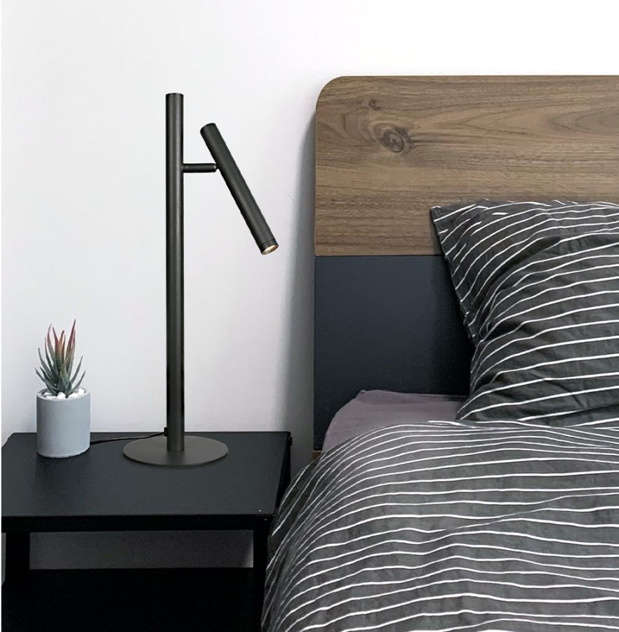 Φωτιστικό Επιτραπέζιο Μαύρο Corso Viokef 4294201