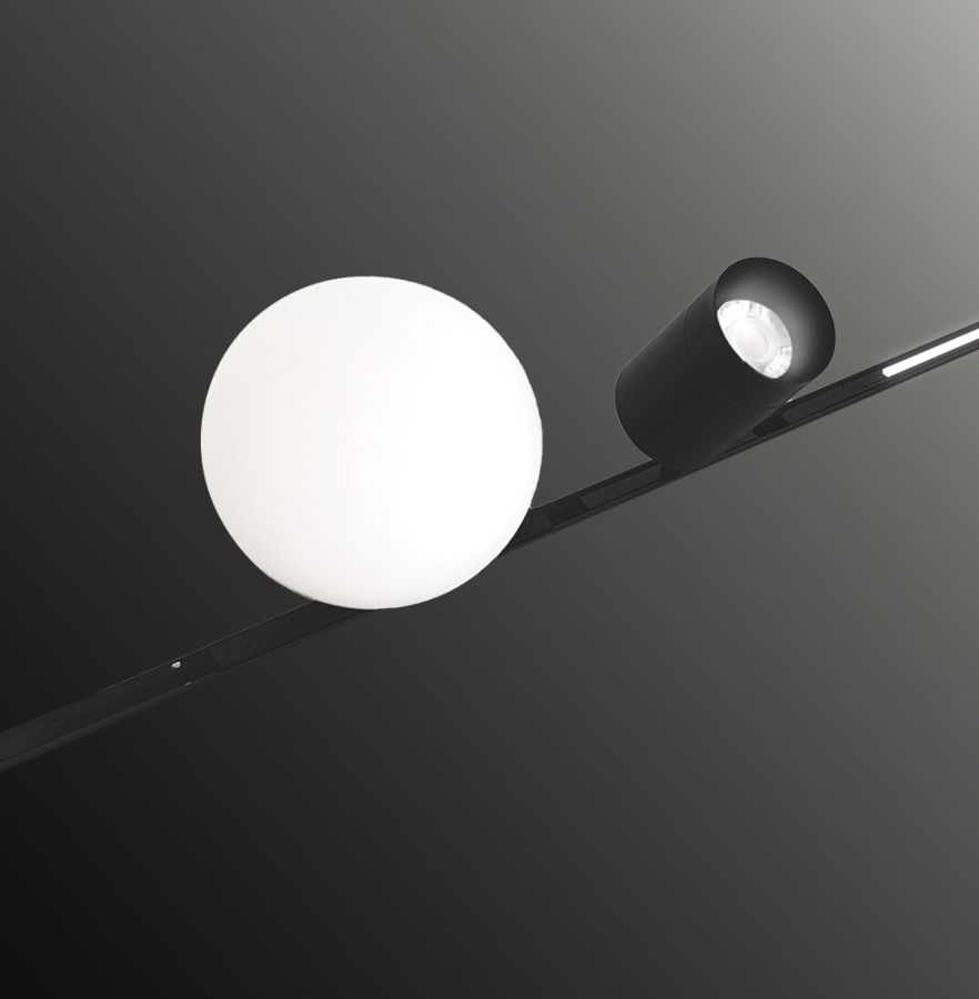 Φωτιστικό για Μαγνητική Ράγα Micro Magnetic Viokef 4316100