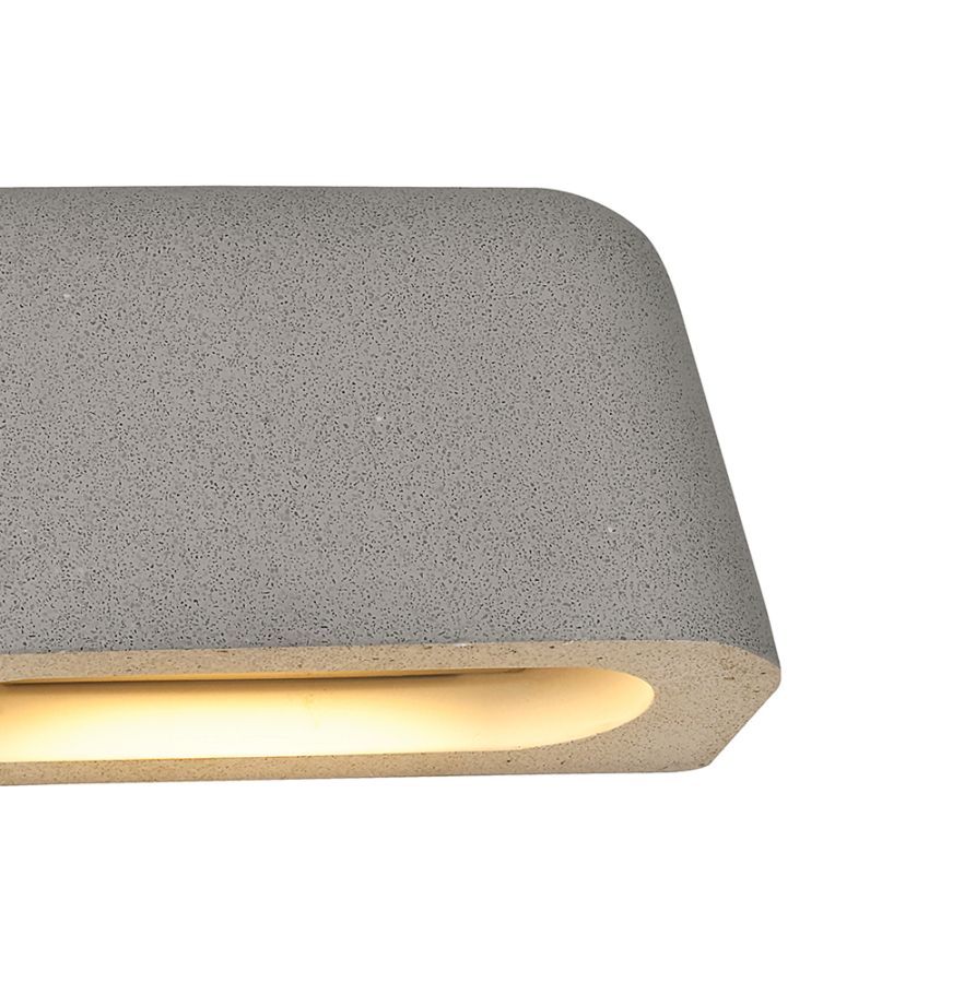 Φωτιστικό Τοίχου Γκρι Krabi Viokef 4319900