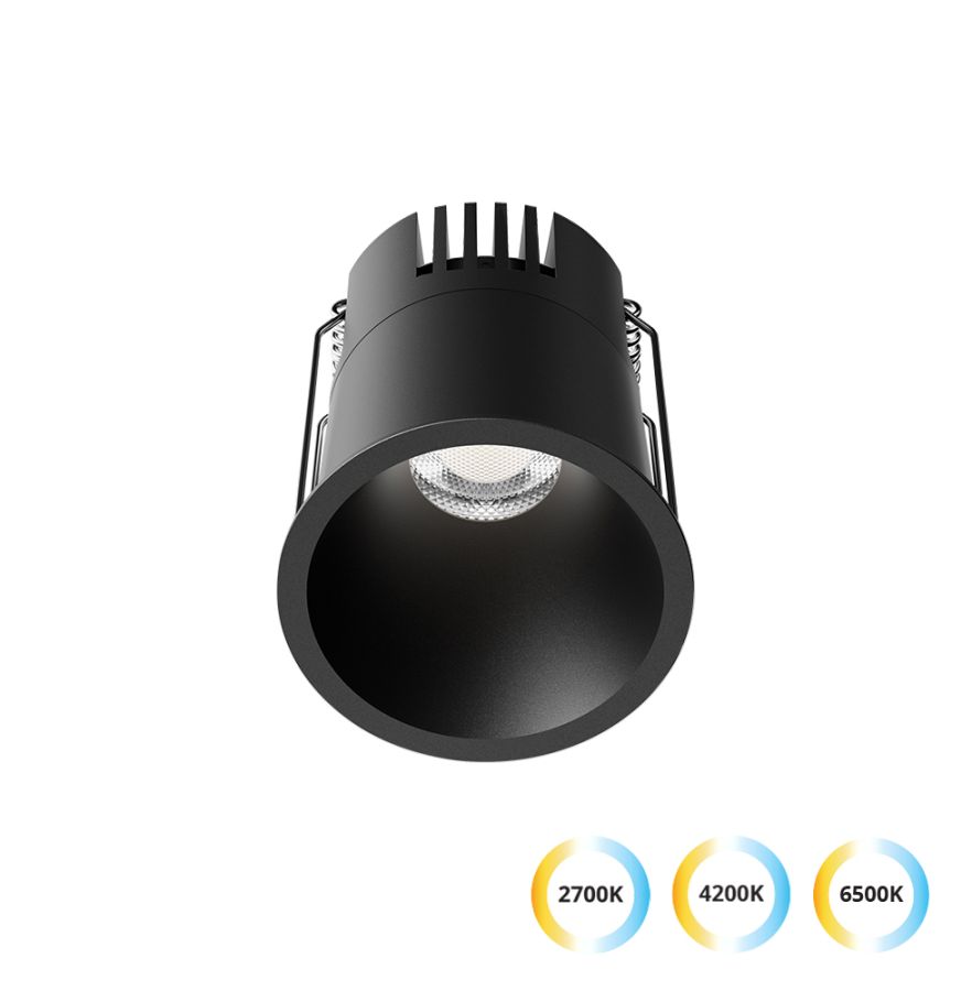 Χωνευτό Σποτ Μαύρο D105 Dylan Viokef 4331501