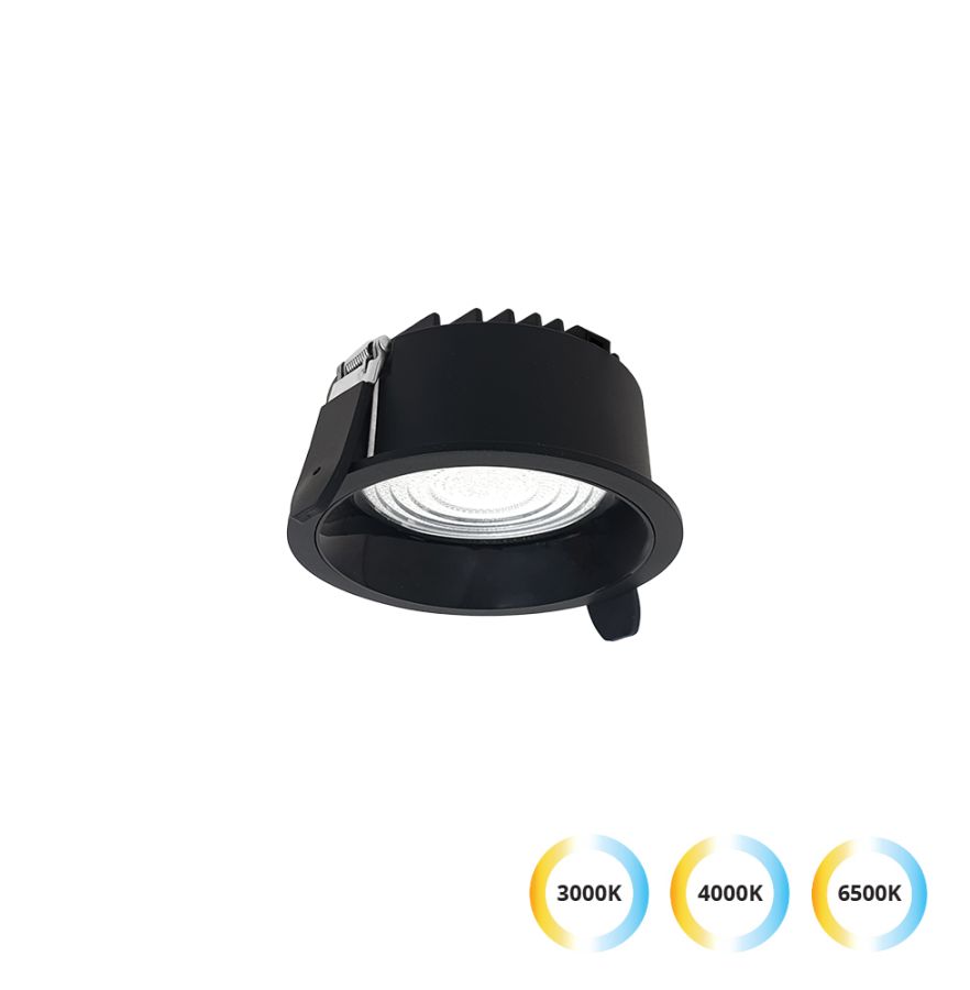 Χωνευτό Σποτ Μαύρο D:84 Luigi Viokef 4334901