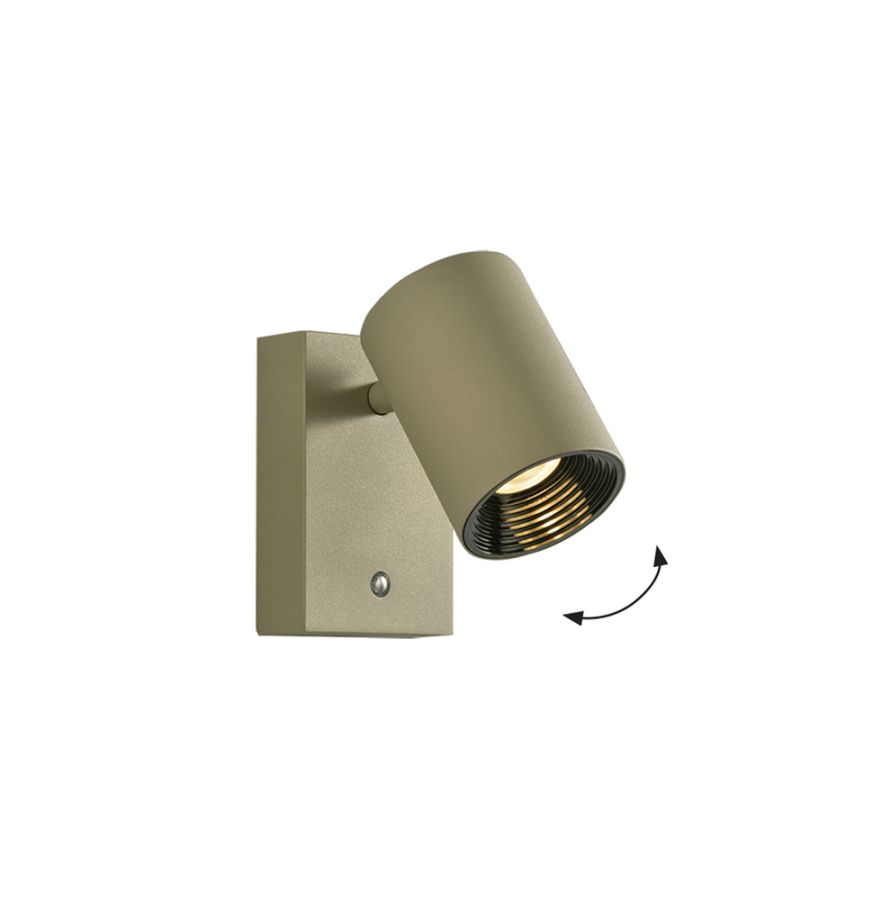 Φωτιστικό Τοίχου Λαδί Melina Viokef 4335201