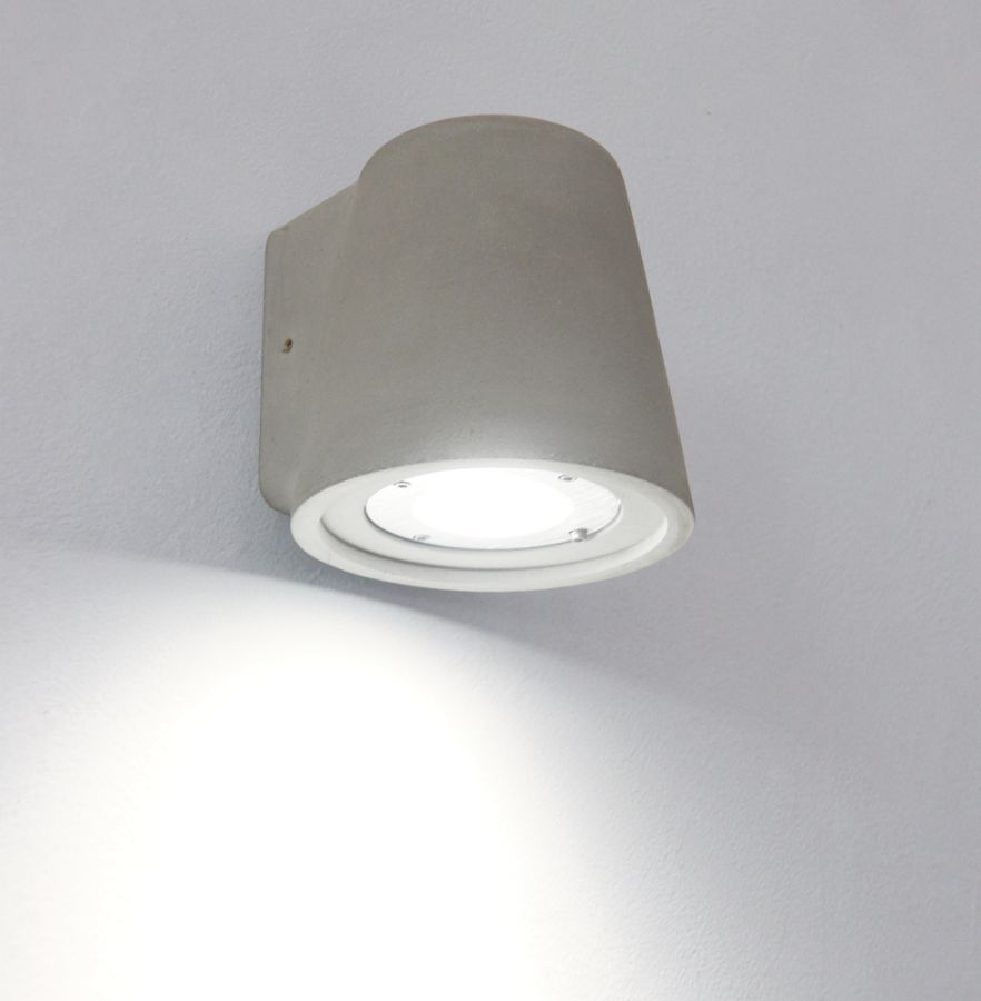 Φωτιστικό Τοίχου Γκρι Kiara Viokef 4338200