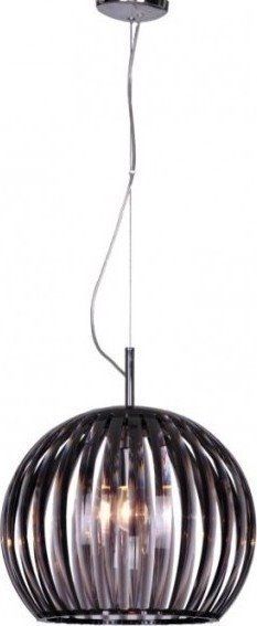 Φωτιστικό Ø30cm Ακρυλικό Φυμέ με διάφανα κρύσταλλα Homelighting Round 77-2011